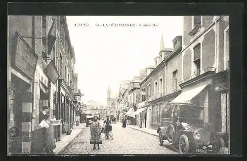 AK La Délivrande, Grande-Rue