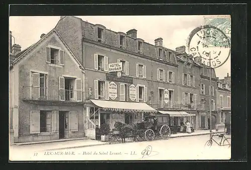 AK Luc-sur-Mer, Hôtel du Soleil Levant