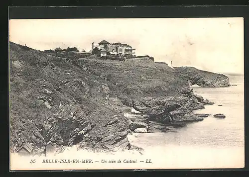 AK Belle-Isle-en-Mer, Un coin de Castoul