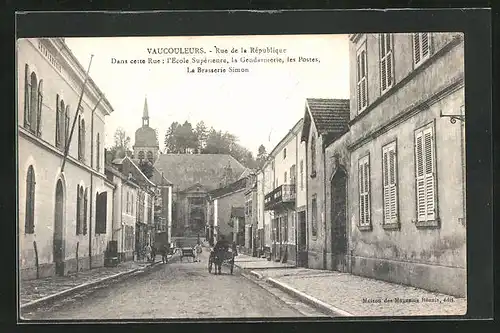 AK Vaucouleurs, Rue de la République