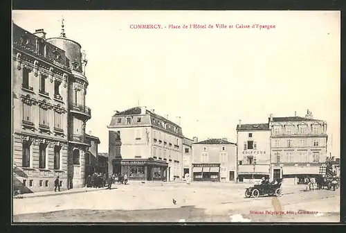 AK Commercy, Place de l`Hôtel de Ville et Caisse d`Epargne