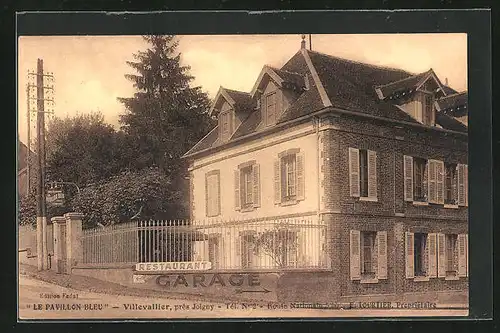 AK Villevallier, Le Pavillon bleu, Restaurant