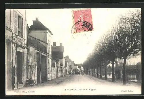 AK Vincelottes, Le Quai