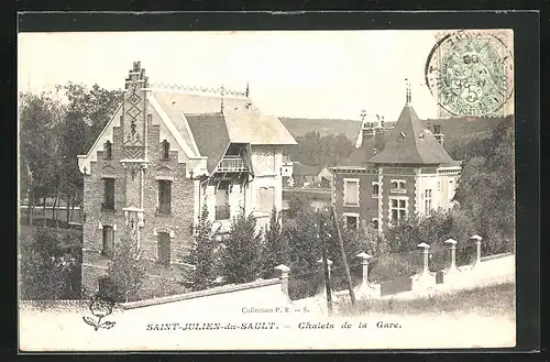 AK Saint-Julien-du-Sault, Chalets de la Gare