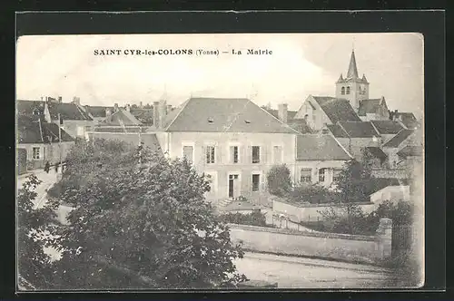 AK Saint-Cyr-les-Colons, La Mairie