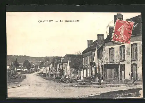 AK Chailley, La Grande-Rue