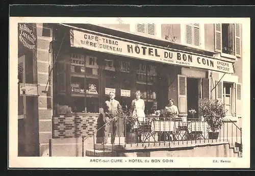 AK Arcy-sur-Cure, Hotel du Bon Coin