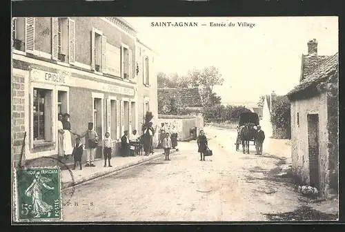 AK Saint-Agnan, Entrée du Village