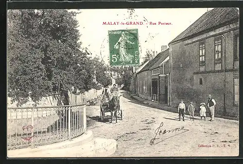 AK Malay-le-Grand, Rue Pasteur