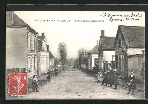 AK Mauny-Saint-Maurice, L`Avenue des MArronniers