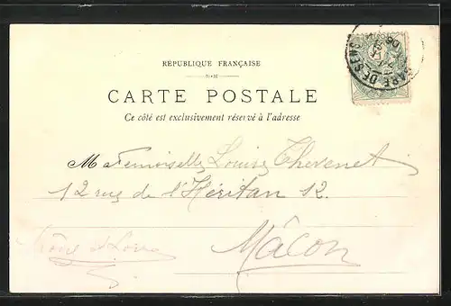 AK Etigny, Café-Restaurant de la Gare, Gousset