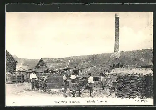AK Pontigny, Tuilerie Duranton