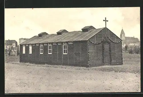 AK Grimmen, Aussenansicht der katholischen Kirche