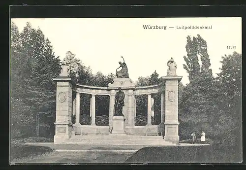 AK Würzburg, Luitpolddenkmal