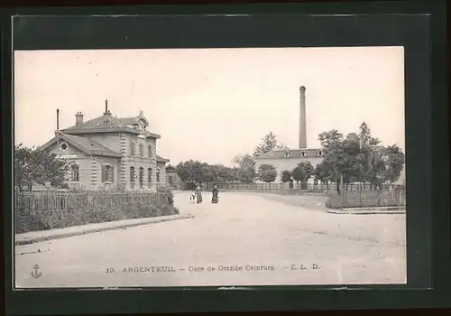 AK Argenteuil, Gare de Grande Ceinture, Bahnhof