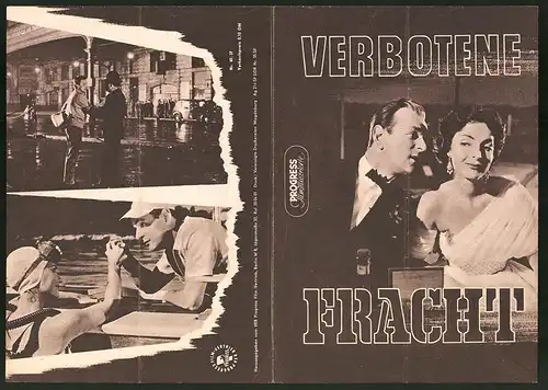 Filmprogramm PFI Nr. 40 /57, Verbotene Fracht, Nigel Patrick, Jack Warner, Regie: Harold French