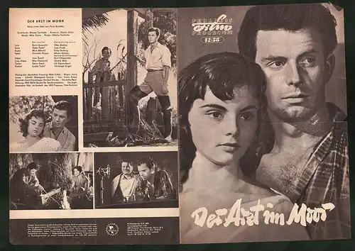 Filmprogramm PFP Nr. 42 /58, Der Arzt im Moor, Boris Buzancic, Zlata Perlic, Regie: Nikola Tanhofer