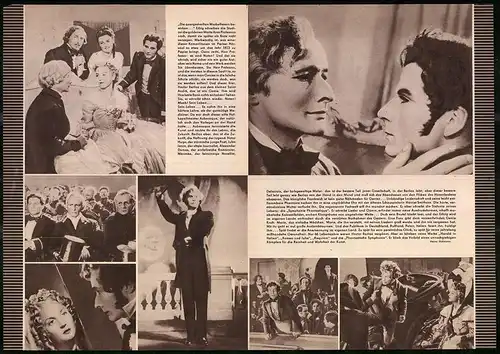 Filmprogramm PFP Nr. 13 /58, Phantastische Symphonie, Jean Louis Barrault, Bernard Blier, Regie: Christian-Jaque