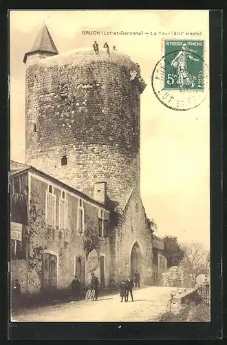 AK Bruch, La Tour de XIIIe siècle