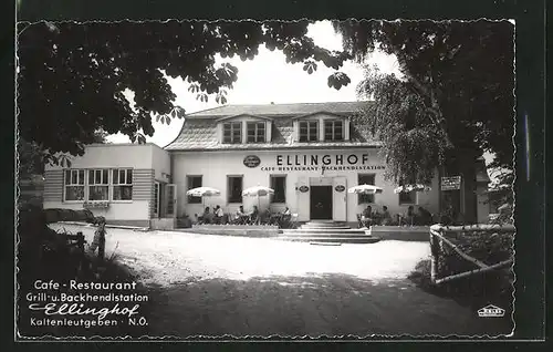 AK Kaltenleutgeben, Café-Restaurant Ellinghof