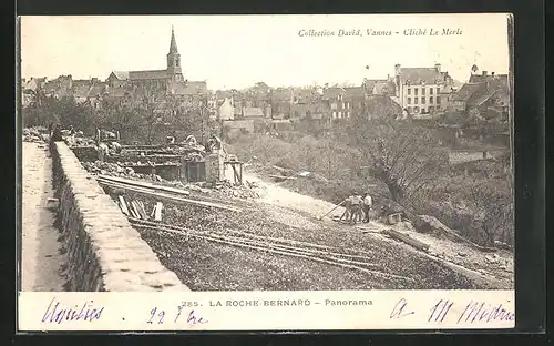 AK La Roche-Bernard, Panorama