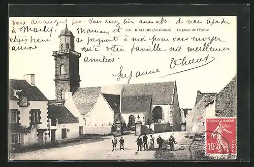 AK Billiers, La Place de l` Eglise