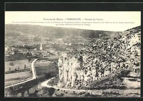 AK Vergisson, Rocher du Parvis