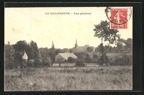 AK La Villeneuve, Vue générale