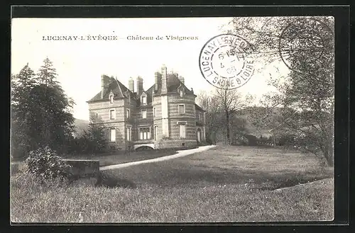 AK Lucenay-l`Évêque, Château de Visigneux