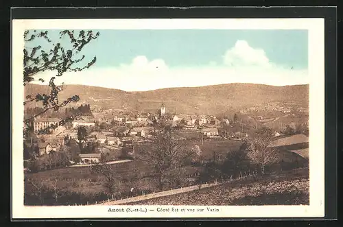 AK Anost, Côté Est et vue sur Varin