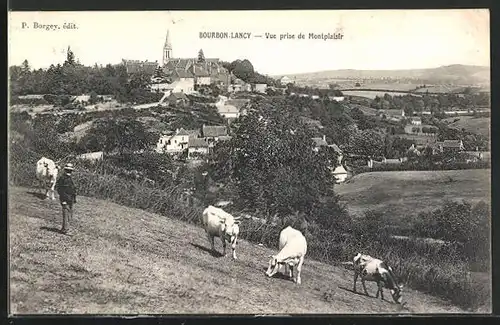 AK Bourbon-Lancy, Vue prise de Montplaisir