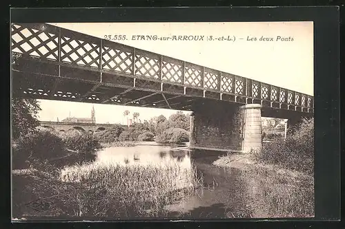 AK Etang-sur-Arroux, Les deux Ponts