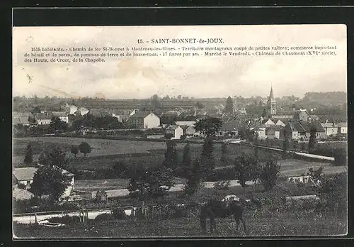 AK Saint-Bonnet-de-Joux, Château de Chaumont