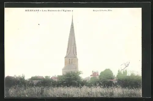 AK Mervans, Les Ruines de l` Eglise