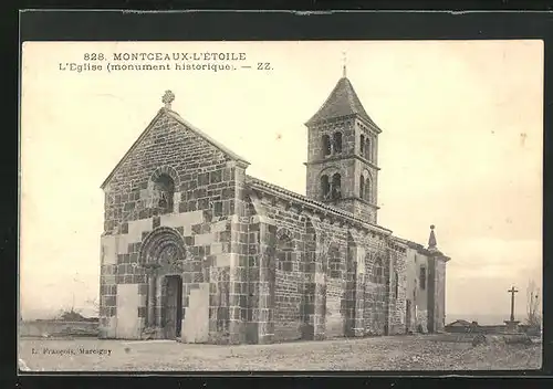 AK Montgeaux-L`Etoile, L` Eglise, monument historique