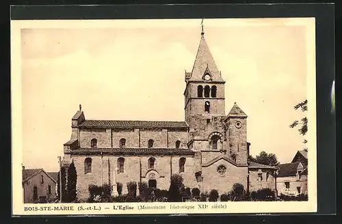 AK Bois-Ste-Marie, L` Eglise, Monument historique