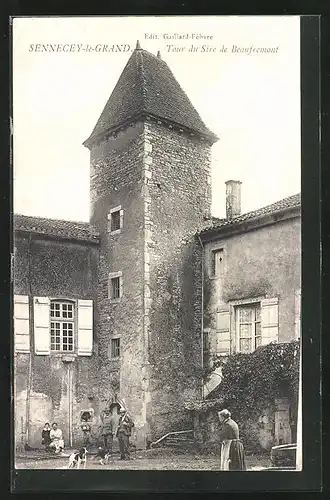 AK Sennecy-le-Grand, Tour du Sire de Beaufremont