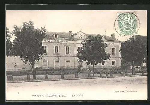 AK Chatel-Censoir, La Mairie