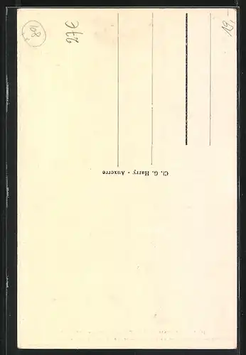 AK Arcy-sur-Cure, Hotel-Restaurant Blot