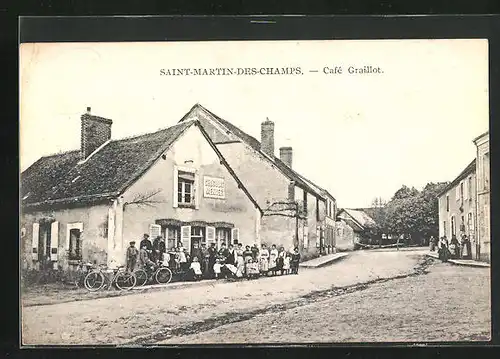 AK Saint-Martin-des-Champs, Café Graillot