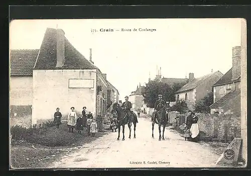 AK Crain, Route de Coulanges