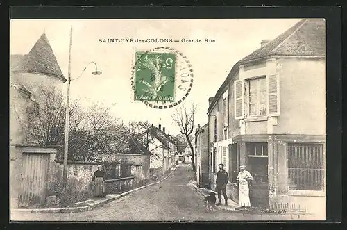 AK Saint-Cyr-les-Colons, Grande Rue