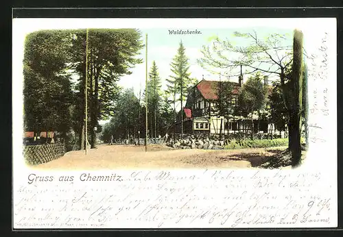 AK Chemnitz, Gasthaus Waldschenke