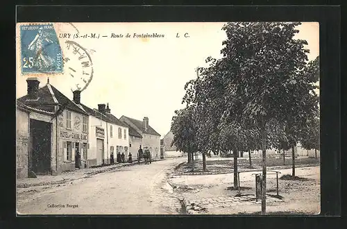 AK Ury, Route de Fontainbleau
