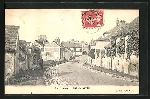 AK Saint-Méry, Rue du Lavoir