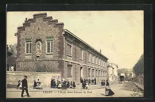 AK Lagny, L`Ecole Saint-Vincent de Paul