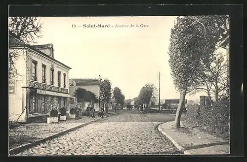AK Saint-Mard, Avenue de la Gare