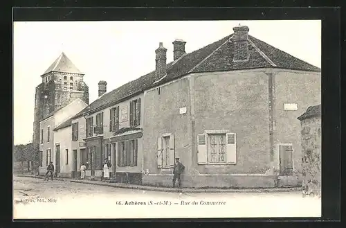 AK Achéres, Rue du Commerce