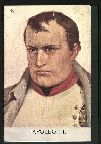 AK Napoleon I., Halbportrait in Uniform