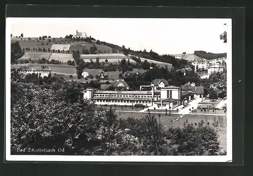 AK Bad Schallerbach, Ortsansicht aus der Vogelschau